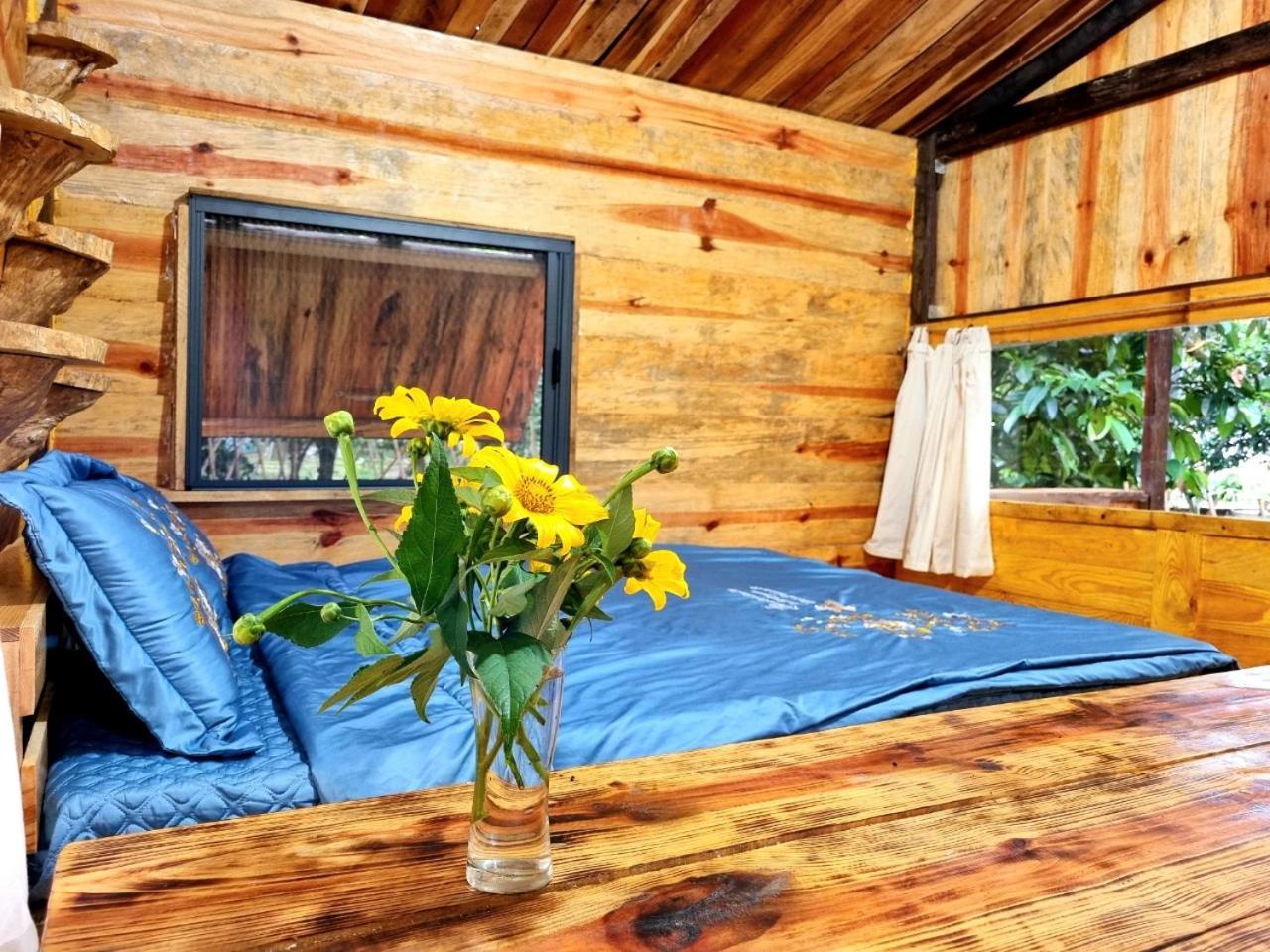 Homestay Vuon Trai Cay Nhiet Doi Vo Uu Garden バオロク エクステリア 写真
