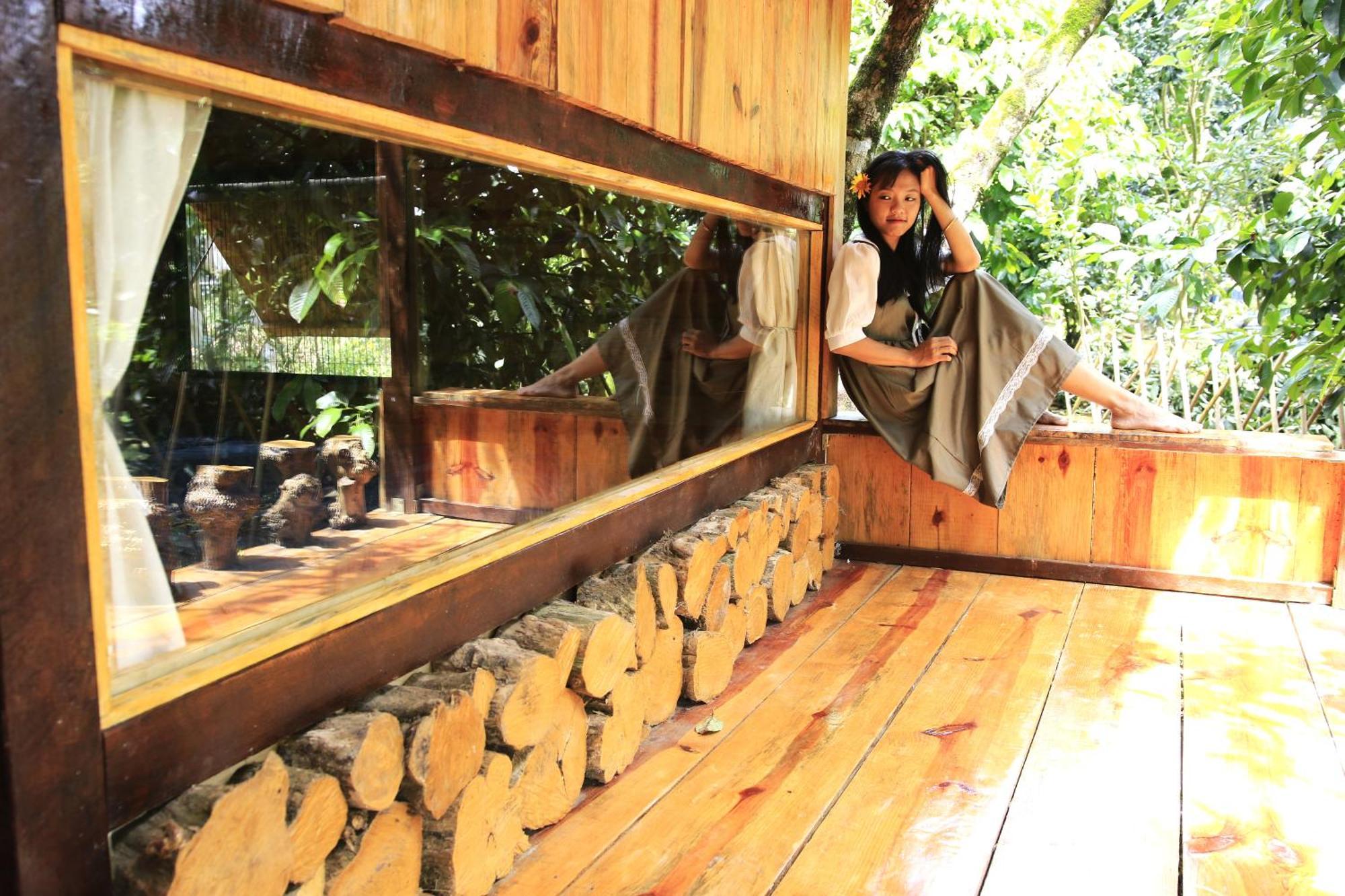 Homestay Vuon Trai Cay Nhiet Doi Vo Uu Garden バオロク エクステリア 写真
