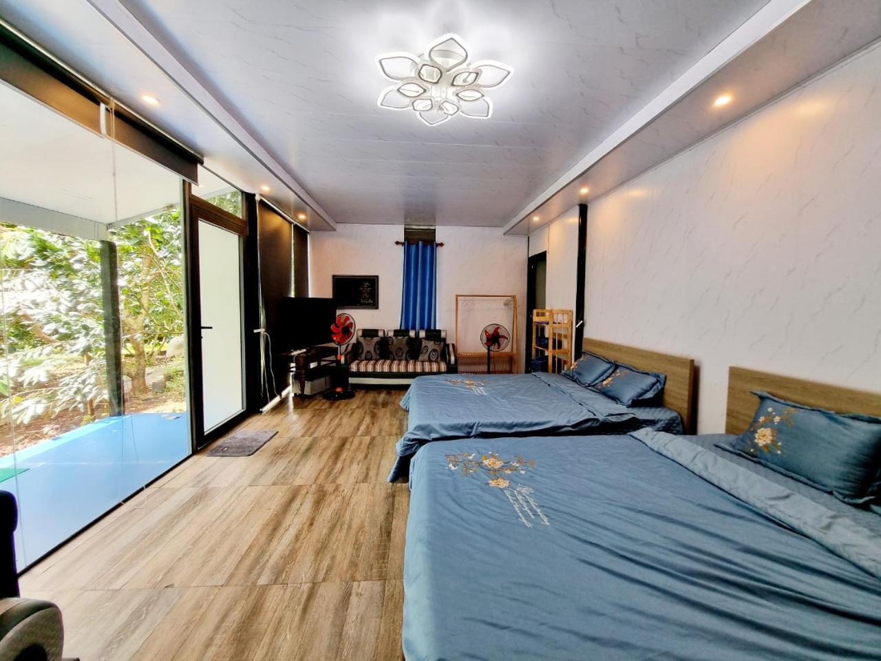 Homestay Vuon Trai Cay Nhiet Doi Vo Uu Garden バオロク エクステリア 写真