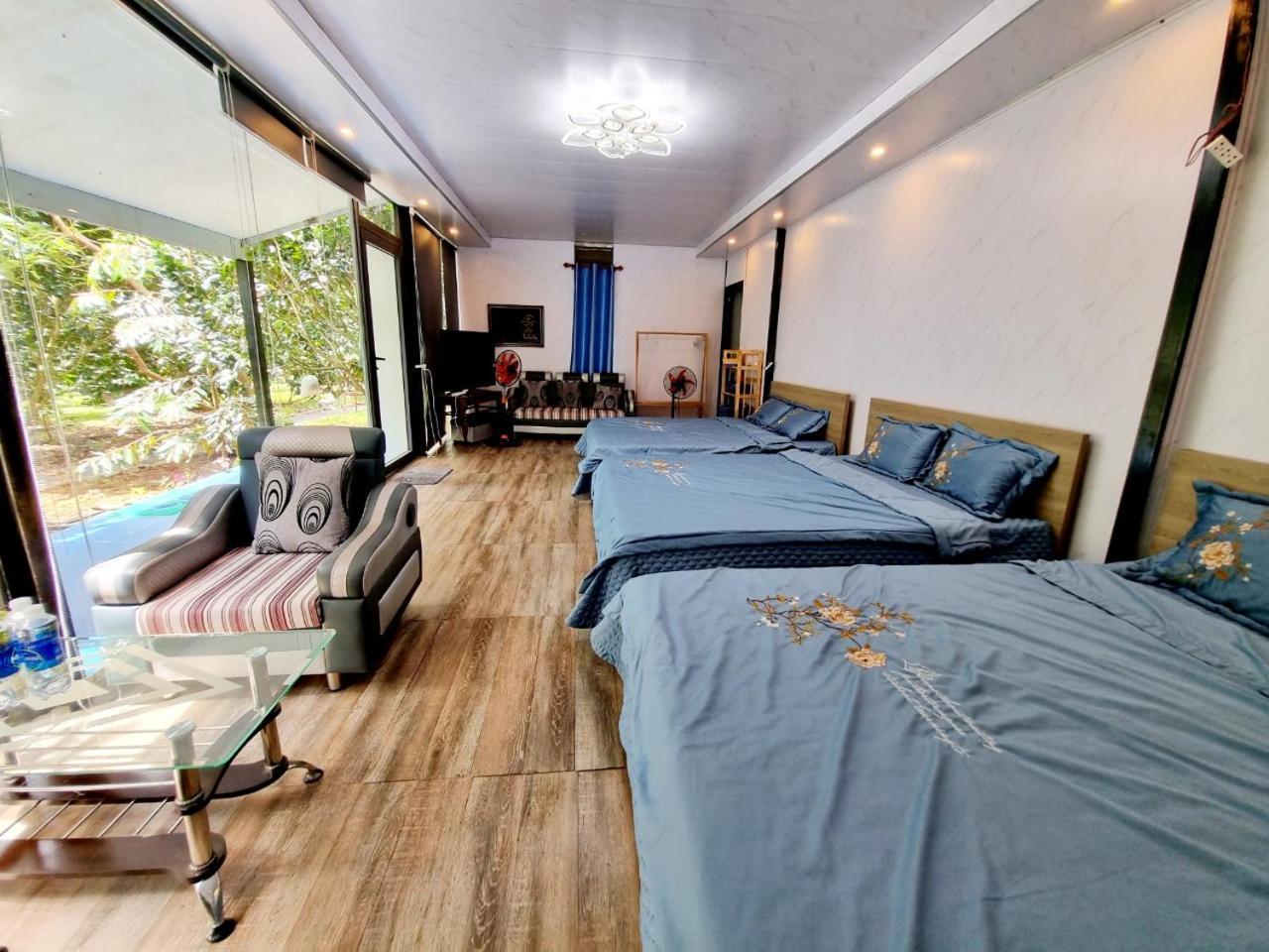 Homestay Vuon Trai Cay Nhiet Doi Vo Uu Garden バオロク エクステリア 写真
