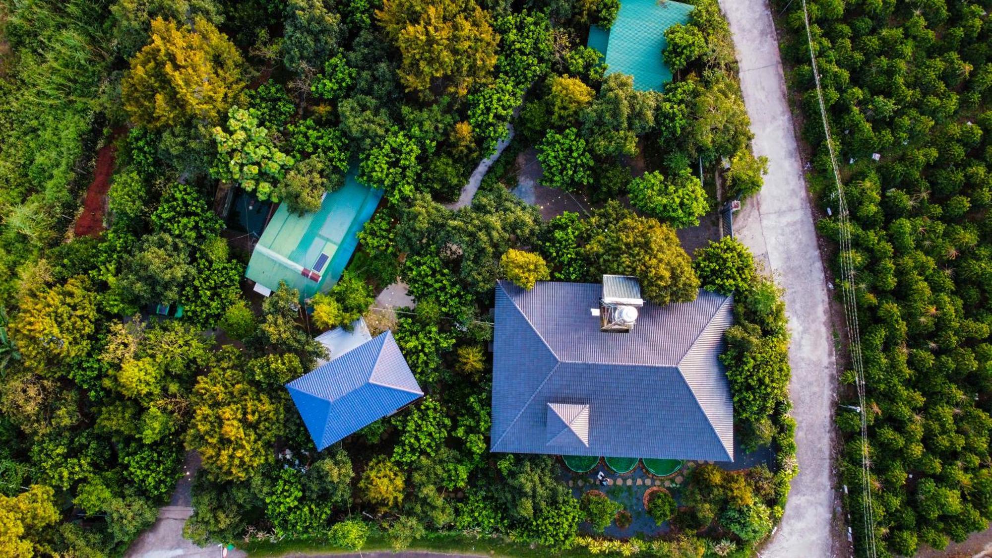 Homestay Vuon Trai Cay Nhiet Doi Vo Uu Garden バオロク エクステリア 写真